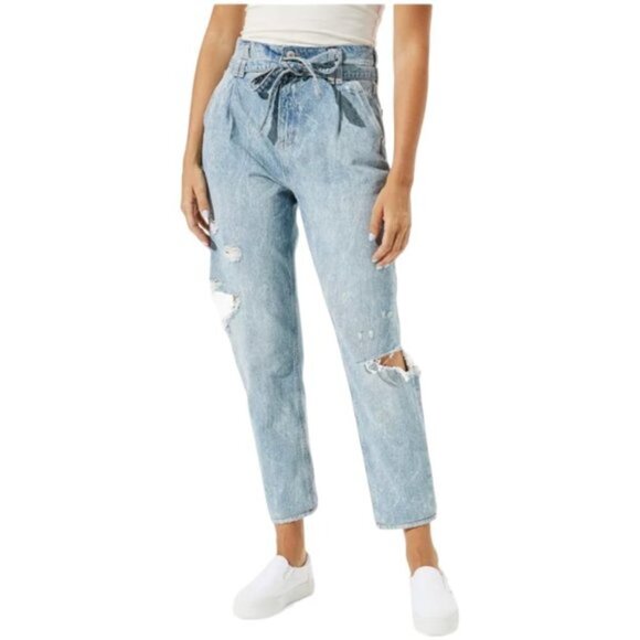 American Eagle Highest Rise Mom Jean X Long *No Tie - Picture 7 of 7